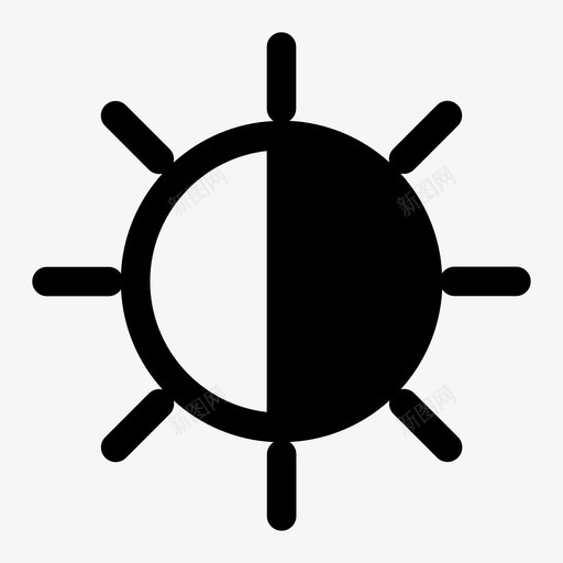阳光明亮闪亮图标svg_新图网 https://ixintu.com 假日 夏天 明亮 闪亮 阳光