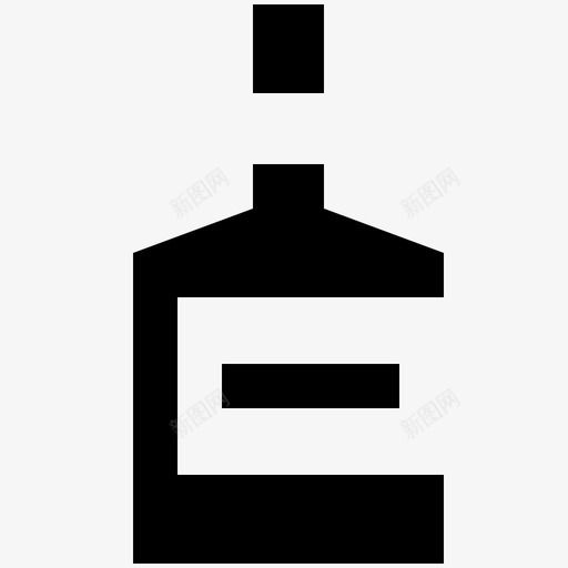 白兰地酒精饮料瓶子图标svg_新图网 https://ixintu.com 瓶子 白兰地 酒吧 酒精 饮料