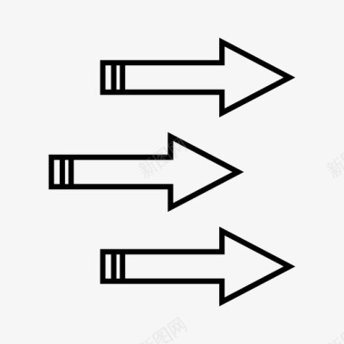 右方向后继续图标图标