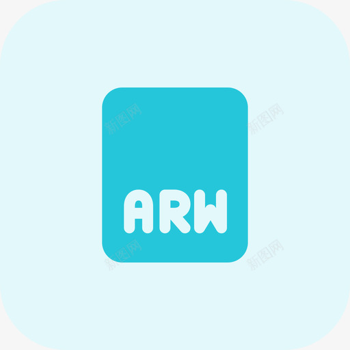 Arw图像文件tritone图标svg_新图网 https://ixintu.com Arw tritone 图像 文件