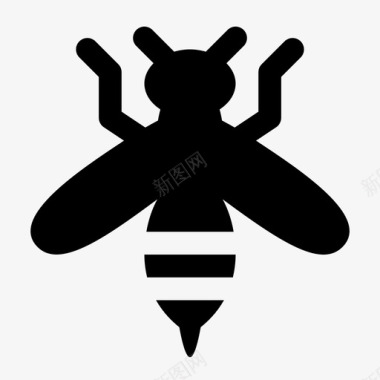 黄蜂动物虫子图标图标