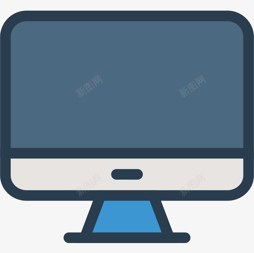 监视器业务362线颜色图标svg_新图网 https://ixintu.com 业务 监视器 颜色