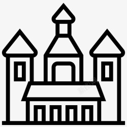 米斯蒂米斯瓦拉东正教蒂米什瓦拉东正教建筑图标高清图片