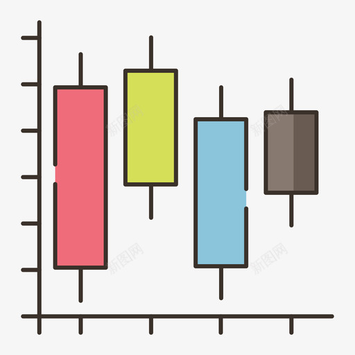 股票信息图4线性颜色图标svg_新图网 https://ixintu.com 信息 线性 股票 颜色