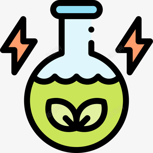 化学可再生能源22线性颜色图标svg_新图网 https://ixintu.com 再生 化学 可再 线性 能源 颜色