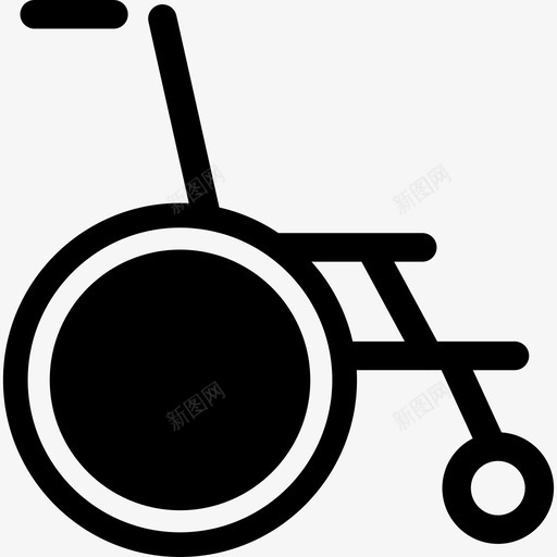 wheelchairsvg_新图网 https://ixintu.com wheelchair