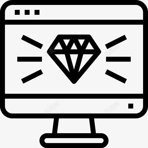 奖项网站和windows界面2线性图标svg_新图网 https://ixintu.com windows 奖项 界面 线性 网站
