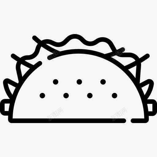 快餐外卖40直系图标svg_新图网 https://ixintu.com 外卖 快餐 直系