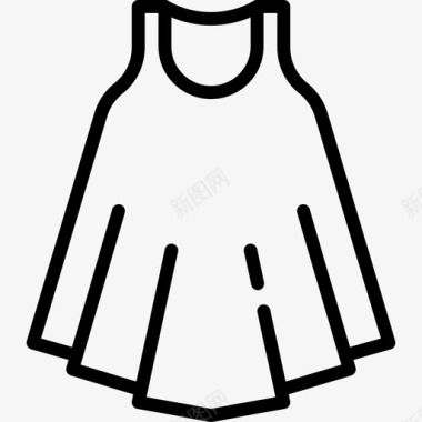 衣服布料裙子图标图标