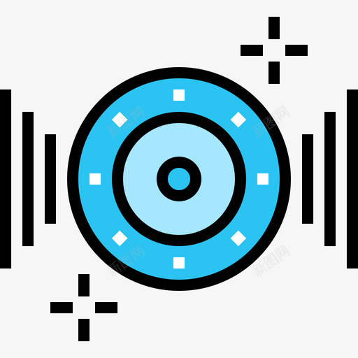 音效游戏开发7线性颜色图标svg_新图网 https://ixintu.com 开发 游戏 线性 音效 音效调节图 颜色