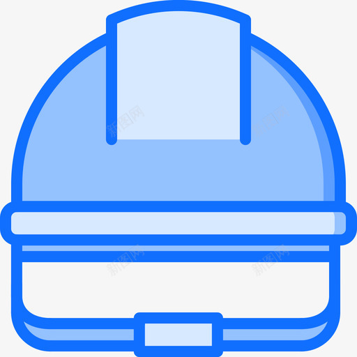安全帽建造者3蓝色图标svg_新图网 https://ixintu.com 安全帽 建造者 蓝色