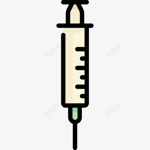 注射器献血62线性颜色图标svg_新图网 https://ixintu.com 注射器 献血 线性 颜色