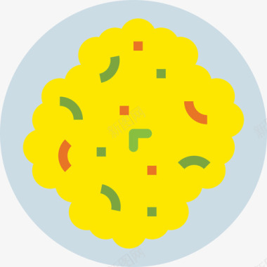 炒鸡蛋早餐30平淡图标图标