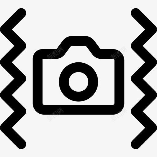 抖动29号摄像机线性图标svg_新图网 https://ixintu.com 29号 抖动 摄像机 线性