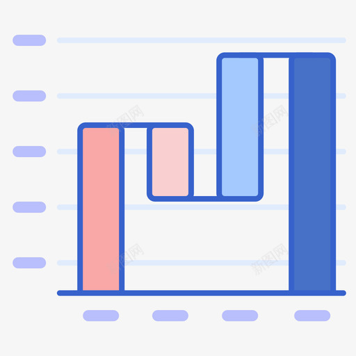 瀑布信息图6线性颜色图标svg_新图网 https://ixintu.com 信息 瀑布 线性 颜色