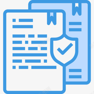 保险箱文件和文件夹4蓝色图标图标