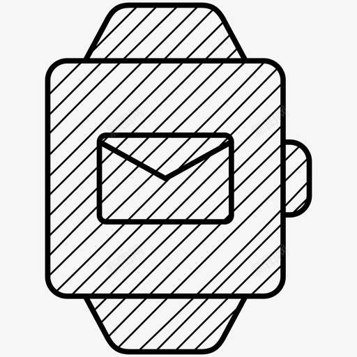智能手表信息电子邮件信封图标svg_新图网 https://ixintu.com 信封 信息 手表 收件箱 智能 电子邮件 短信