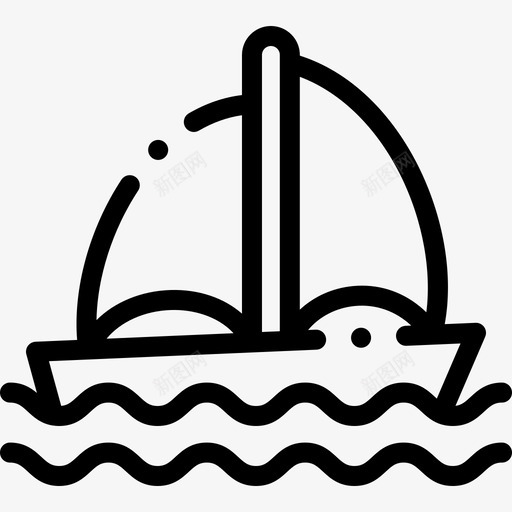 帆船葡萄牙7直线型图标svg_新图网 https://ixintu.com 帆船 直线 线型 葡萄牙