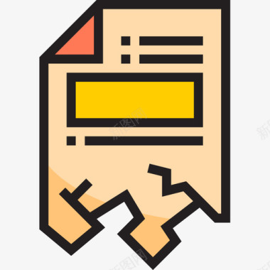 档案文件管理线颜色图标图标