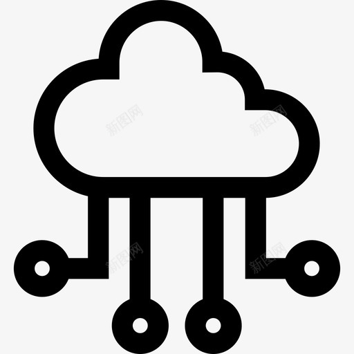 大数据大数据84线性图标svg_新图网 https://ixintu.com 大数 数据 线性