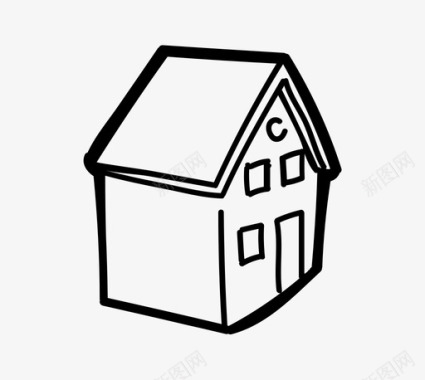 房屋家庭抵押图标图标