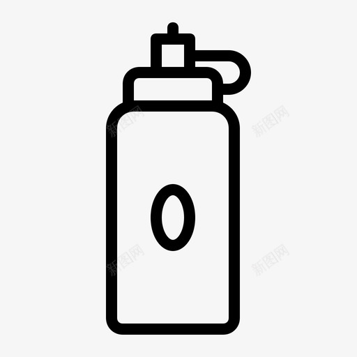 水瓶饮料健康图标svg_新图网 https://ixintu.com 健康 水瓶 纯净 酒店 饮料