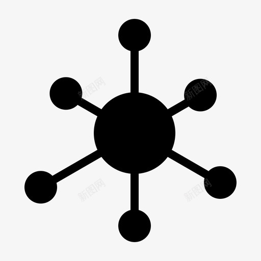 分销业务分销商图标svg_新图网 https://ixintu.com 业务 共享 分销 分销商 市场 网络 营销