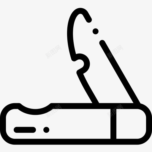 刀野餐52直线型图标svg_新图网 https://ixintu.com 直线 线型 野餐