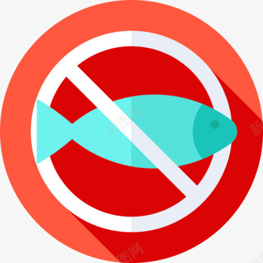没有鱼纯素11平淡图标图标