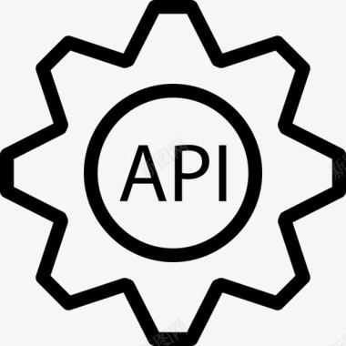 Api网页与编程1线性图标图标