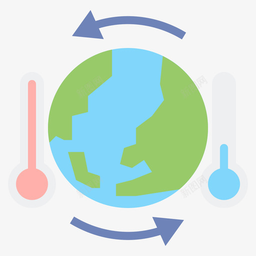 气候变化223号天气平坦图标svg_新图网 https://ixintu.com 天气 平坦 气候变化