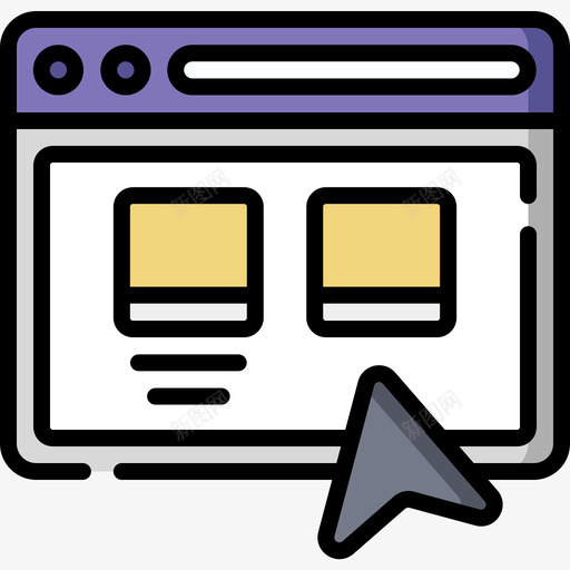 界面网页开发线颜色图标svg_新图网 https://ixintu.com 开发 界面 网页 颜色