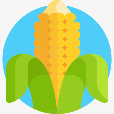 玉米美食27平淡图标图标