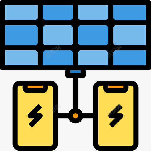充电器能量40线性颜色图标svg_新图网 https://ixintu.com 充电器 线性 能量 颜色