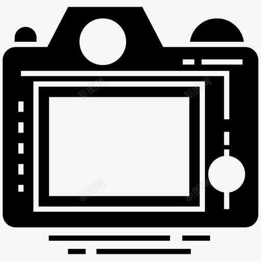 数码相机摄像机摄影设备图标svg_新图网 https://ixintu.com 图标 图片 字形 技术 捕捉 摄像头 摄像机 摄影 数码相机 网络 设备