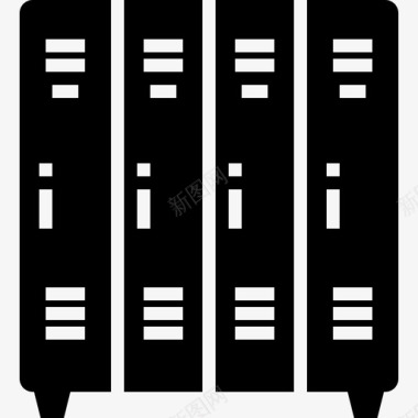 储物柜壁橱家具图标图标