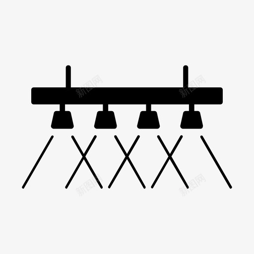 灯深色装饰图标svg_新图网 https://ixintu.com 浅色 深色 现代 装饰