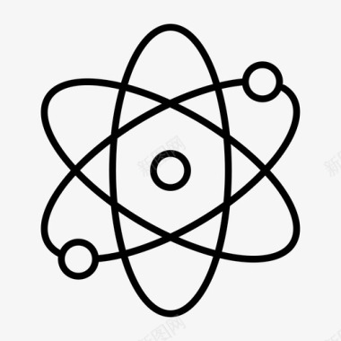 原子管理核图标图标