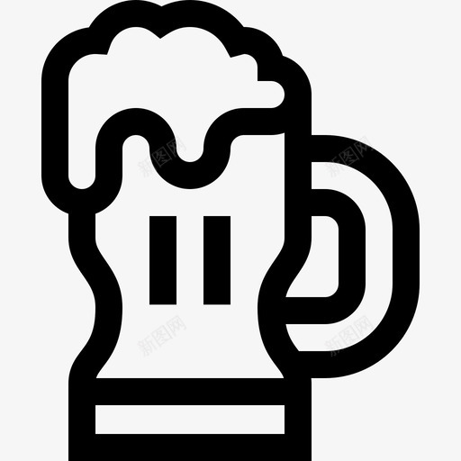 啤酒摇滚乐22直系图标svg_新图网 https://ixintu.com 啤酒 摇滚乐 直系