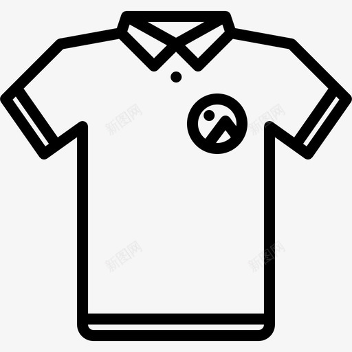 衬衫品牌5直线图标svg_新图网 https://ixintu.com 品牌 直线 衬衫