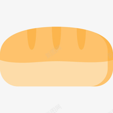 面包野餐55扁平图标图标