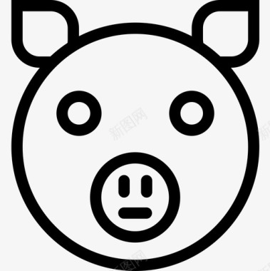 小猪商业361直系图标图标