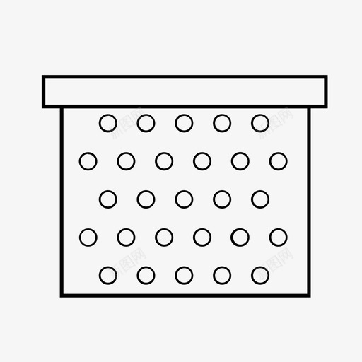 箱子板条箱包裹图标svg_新图网 https://ixintu.com 包裹 板条 箱子