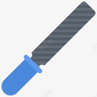 锉刀工具61扁平图标图标