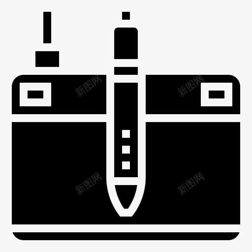 笔板设备绘图图标svg_新图网 https://ixintu.com 电子设备 笔板笔 符号 绘图技术 设备