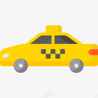 出租车车辆和运输10辆平车图标图标