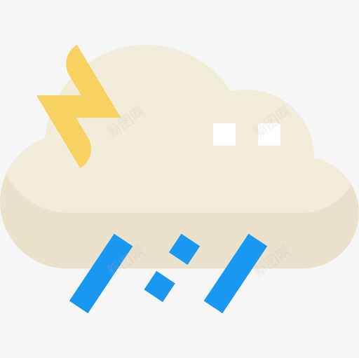 云天气和季节1平坦图标svg_新图网 https://ixintu.com 天气 季节 平坦 气和