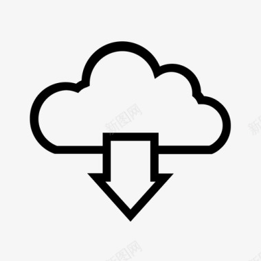 云互联网雨图标图标