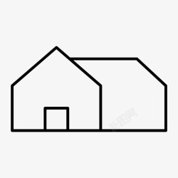 公司家家公司房子图标高清图片