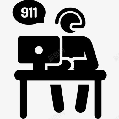 呼叫中心紧急服务36已满图标图标